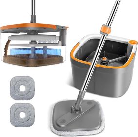Spin Mop and Bucket System