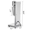 Milkshake Maker Kit, Stainless Steel Electric Milkshake Maker, 180W Milkshake Machine, Single Head Classic Milkshake Maker With 800ml Cup, Silver